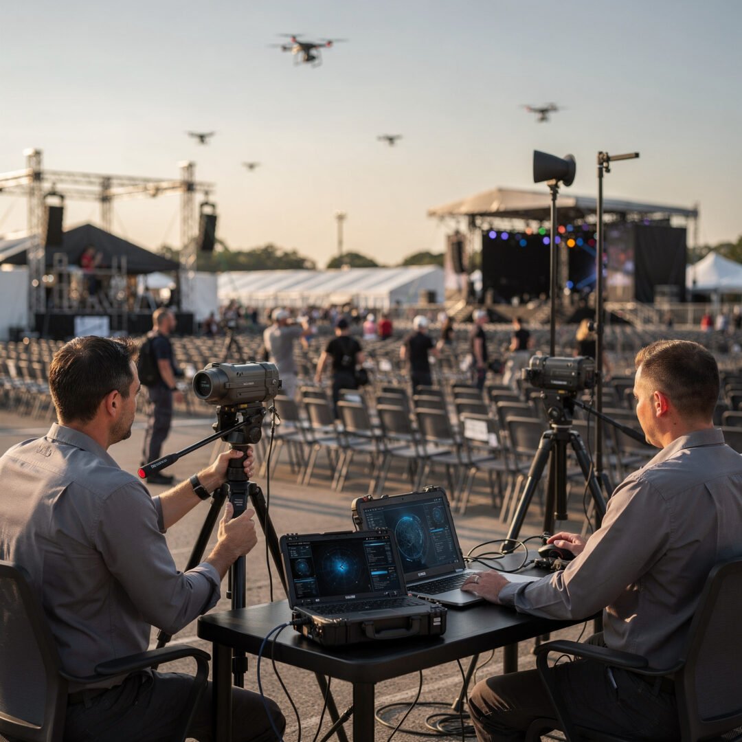 Contra-drones y Protección del Espacio Aéreo