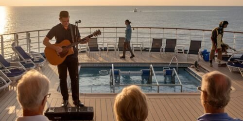 entretenimiento y eventos en cruceros y resorts